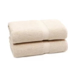 2pk Sinemis Turkish Bath Towel Collection Beige - Linum Home Textiles