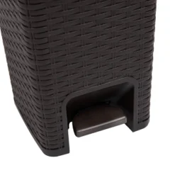 Square Wastepaper Basket And Toilet Brush Set Brown - Mind Reader -Shower Room Store GUEST 665d4ebd 3528 4510 bcbe 1ce2dbe2b1a6