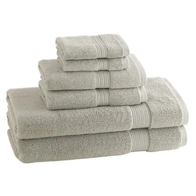 6pc Signature Solid Bath Towel Set - Cassadecor 20 6pc Signature Solid Bath Towel Set - Cassadecor - Image 20