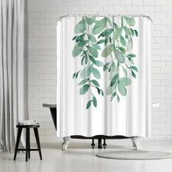 Americanflat 71" X 74" Shower Curtain By Victoria Nelson -Shower Room Store GUEST 680a5d67 cdd4 4b16 98d7 728d8c113616