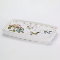 Avanti Butterfly Garden Tray - White