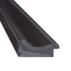 32" X 26" Non-Beveled Corded Bathroom Wall Mirror Black - Amanti Art