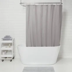 Waterproof Fabric Heavy Weight Shower Liner - Made By Design