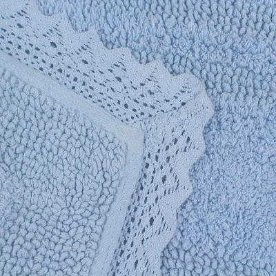 Opulent Collection Cotton Reversible Tufted Bath Rug - Home Weavers 3 Opulent Collection Cotton Reversible Tufted Bath Rug - Home Weavers - Image 3