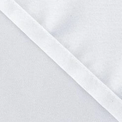 GoodGram Hotel Collection Waterproof White Fabric Mold And MIldew Resistant Shower Curtain Liner - 72'' W X 72'' L