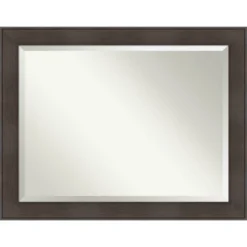 William Framed Bathroom Vanity Wall Mirror Espresso - Amanti Art 24 William Framed Bathroom Vanity Wall Mirror Espresso - Amanti Art -Shower Room Store GUEST 7623b6ad 2999 443b a3c7 15a84fd6da2b