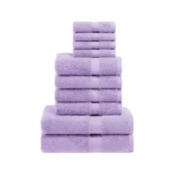 Premium Cotton 800 GSM Heavyweight Plush Luxury 10 Piece Bathroom Towel Set By Blue Nile Mills -Shower Room Store GUEST 76a09458 66cc 4093 9bcb 13a6b13be583