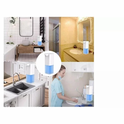 Link Touchless Automatic 350ml Liquid Soap & Hand Sanitizer Dispenser With USB Rechargeable Battery For Home, Work, School And More 4 Link Touchless Automatic 350ml Liquid Soap & Hand Sanitizer Dispenser With USB Rechargeable Battery For Home, Work, School And More - Image 4