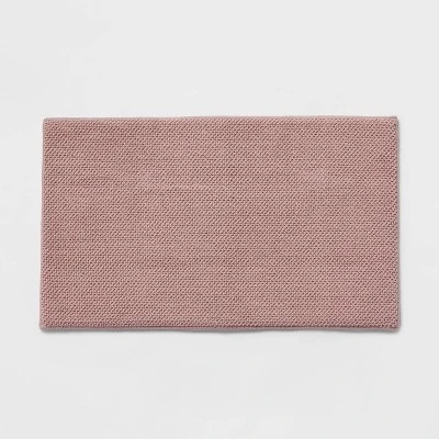 20"x34" Performance Plus Cotton Memory Foam Bath Rug - Threshold™ 4 20"x34" Performance Plus Cotton Memory Foam Bath Rug - Threshold™ - Image 4