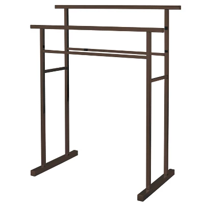 Edenscape Pedestal Steel Construction Towel Rack - Kingston Brass 3 Edenscape Pedestal Steel Construction Towel Rack - Kingston Brass - Image 3