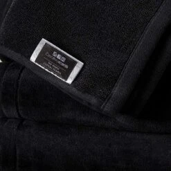 Creative Scents Set Of 4 Black Fingertip Terry Towels -Shower Room Store GUEST 83aaa581 330e 482c 9ee1 8faa40b79aaf