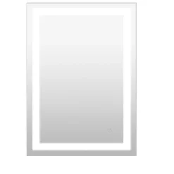 Remy Rectangular Frameless Anti-Fog Aluminum Front-lit Tri-color LED Bathroom Vanity Mirror With Smart Touch Control - JONATHAN Y 13 Remy Rectangular Frameless Anti-Fog Aluminum Front-lit Tri-color LED Bathroom Vanity Mirror With Smart Touch Control - JONATHAN Y -Shower Room Store GUEST 847269c4 2e01 4365 a670 414562ea6911