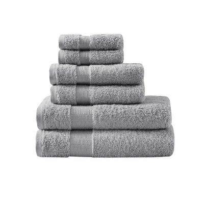 6pc Luxor Cotton Bath Towel Set 11 6pc Luxor Cotton Bath Towel Set - Image 11