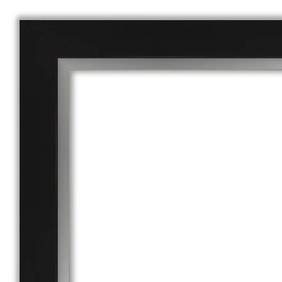 44" X 33" Non-Beveled Eva Bathroom Wall Mirror Black - Amanti Art 2 44" X 33" Non-Beveled Eva Bathroom Wall Mirror Black - Amanti Art - Image 2