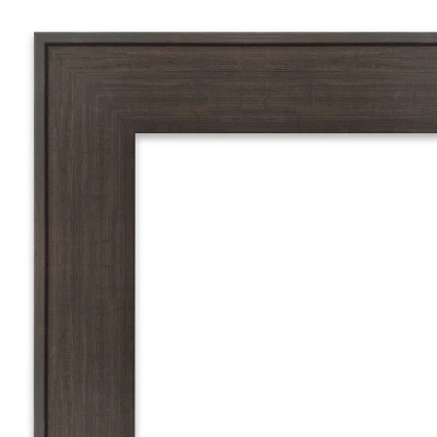 William Framed Bathroom Vanity Wall Mirror Espresso - Amanti Art 2 William Framed Bathroom Vanity Wall Mirror Espresso - Amanti Art - Image 2