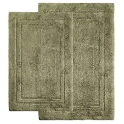 Plush And Absorbent Non-Slip Cotton 2-Piece Bath Rug Set By Blue Nile Mills 27 Plush And Absorbent Non-Slip Cotton 2-Piece Bath Rug Set By Blue Nile Mills -Shower Room Store GUEST 86942ca7 9718 499f 80c4 bb86ec8fa134