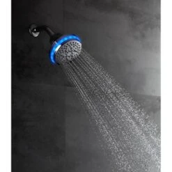 1.8 GPM Four Function Wall Mount Wave Sensor Shower Head With Temp LED Chrome - Tosca 9 1.8 GPM Four Function Wall Mount Wave Sensor Shower Head With Temp LED Chrome - Tosca -Shower Room Store GUEST 87c5b566 2d1f 4073 b6f6 8c9a21a2d18f