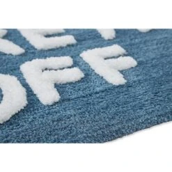 Kate Aurora Dorm Basics "Take It Off" Blue Typography Soft Tufted Oversized Bath Rug Runner - 2'x5' 6 Kate Aurora Dorm Basics "Take It Off" Blue Typography Soft Tufted Oversized Bath Rug Runner - 2'x5' -Shower Room Store GUEST 8dc1bfaf 2620 42b6 880a ec860d39c9a8