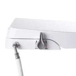 Slim Zero Elongated Bidet Toilet Seat White - Bio Bidet