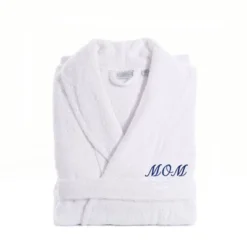 L/XL Mom Bathrobe White - Linum Home Textiles