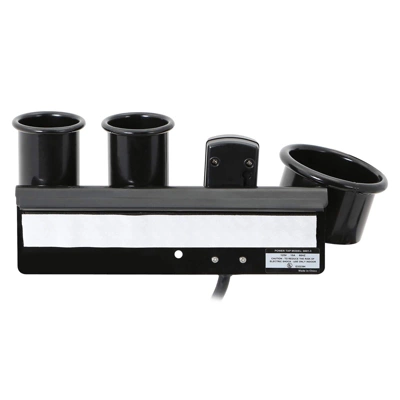 Saloniture Blow Dryer & Hair Iron Holder Appliance Rack With 3 Outlets And Clamp 1 Saloniture Blow Dryer & Hair Iron Holder Appliance Rack With 3 Outlets And Clamp