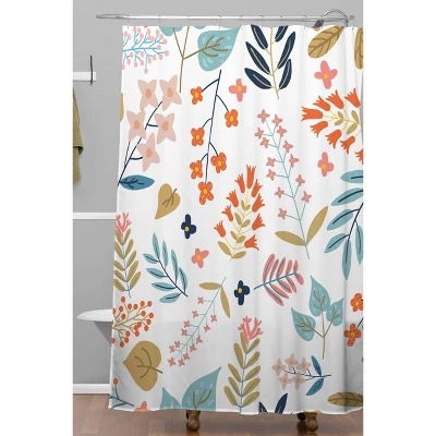 83 Oranges Botanical Harmony Shower Curtain - Deny Designs 1 83 Oranges Botanical Harmony Shower Curtain - Deny Designs