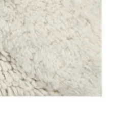 Orbit Bath Rug 220 GSF Soft Plush Cotton Non Skid Back Ivory By Knightsbridge