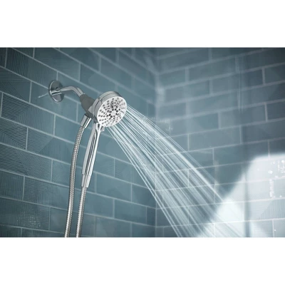 Magnetix Engage 6-Function Dial Handheld Showerhead Chrome - Moen 9 Magnetix Engage 6-Function Dial Handheld Showerhead Chrome - Moen - Image 9