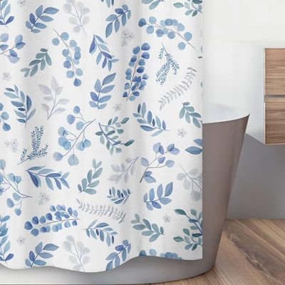 Botanical Leaf Shower Curtain - Sweet Jojo Designs 3 Botanical Leaf Shower Curtain - Sweet Jojo Designs - Image 3