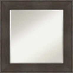 William Framed Bathroom Vanity Wall Mirror Espresso - Amanti Art 22 William Framed Bathroom Vanity Wall Mirror Espresso - Amanti Art -Shower Room Store GUEST acbeddb3 c03f 4f92 9669 d05bab98c316