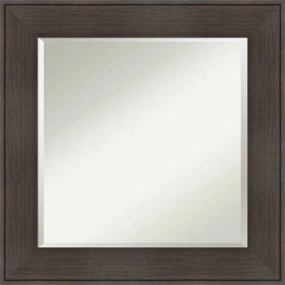 William Framed Bathroom Vanity Wall Mirror Espresso - Amanti Art 9 William Framed Bathroom Vanity Wall Mirror Espresso - Amanti Art - Image 9