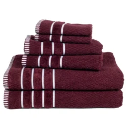6pc Combed Cotton Bath Towel Set - Yorkshire Home -Shower Room Store GUEST acd7be76 246f 44bb 930a 167c982e342a