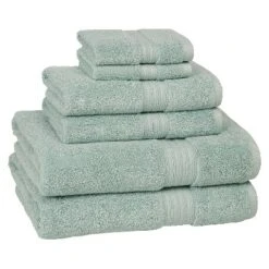 6pc Signature Solid Bath Towel Set - Cassadecor 25 6pc Signature Solid Bath Towel Set - Cassadecor -Shower Room Store GUEST af4b3190 cabb 4dc9 8713 5e02734e0ab8