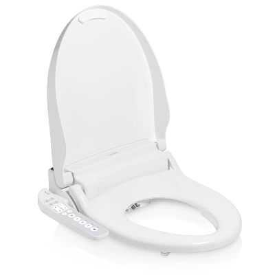 Swash Select EM417 Sidearm Bidet Seat With Warm Air Dryer Elongated White - Brondell 7 Swash Select EM417 Sidearm Bidet Seat With Warm Air Dryer Elongated White - Brondell - Image 7