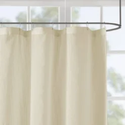 Angie Sheer Linen Shower Curtain - Madison Park