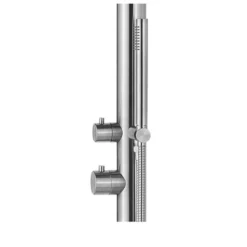 PULSE ShowerSpas Wave Outdoor Shower With Handshower And Foot Rinse