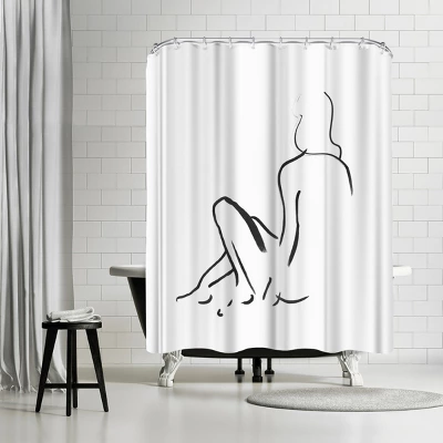 Americanflat 71" X 74" Shower Curtain Style 13 By PI Creative Art - Available In Variety Of Styles 7 Americanflat 71" X 74" Shower Curtain Style 13 By PI Creative Art - Available In Variety Of Styles - Image 7