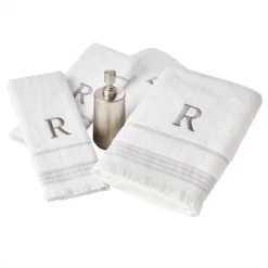 Casual Monogram Splash Box White - SKL Home