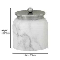 Cotton Container Misty Silver - Nu Steel