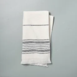 Multistripe Bath Towels Cream/Gray - Hearth & Hand™ With Magnolia -Shower Room Store GUEST ba4e5222 dc1b 4345 bf85 1d089c37f51b