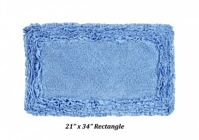 Better Trends Shaggy Border 100% Cotton Bath Rug 3 Better Trends Shaggy Border 100% Cotton Bath Rug - Image 3