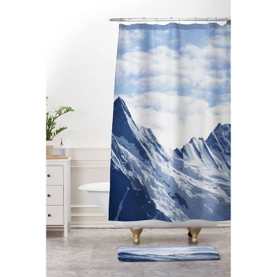 Lisa Argyropoulos Alaskan Memory Foam Bath Mat Blue - Deny Designs 2 Lisa Argyropoulos Alaskan Memory Foam Bath Mat Blue - Deny Designs - Image 2