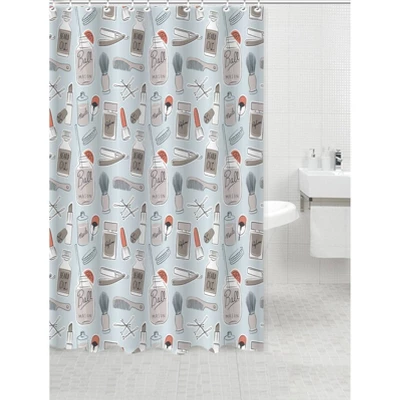 Well Groomed Shower Curtain - Moda At Home 1 Well Groomed Shower Curtain - Moda At Home