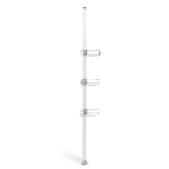 8' Simplehuman Tension Shower Caddy Silver 7 8' Simplehuman Tension Shower Caddy Silver -Shower Room Store GUEST c26b637d 5c8a 4f48 8191 6edc6e93043b