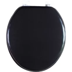 Soft Round Toilet Seat With Easy Clean & Change Hinge - J&V TEXTILES -Shower Room Store GUEST c2e7033d 1f3e 4a7f 9e46 103b9a874e97