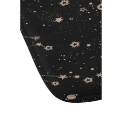 Iveta Abolina Starry Night Memory Foam Bath Mat Black - Deny Designs
