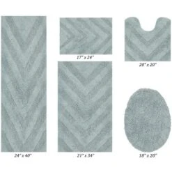 Hugo Collection 100% Cotton Tufted Reversible Bath Rug Set - Better Trends -Shower Room Store GUEST c6c69dff 4e19 4648 80cd ef5bd3e03a72