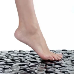 17"x38" XL Non-Slip Pebble Bath Mat For Tubs And Showers Gray - Slipx Solutions -Shower Room Store GUEST c790b558 4dcb 4704 83f4 d4c3bdfba1f0