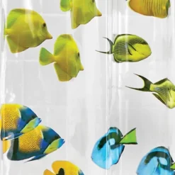 Assorted Fish PEVA Shower Curtain - Zenna Home