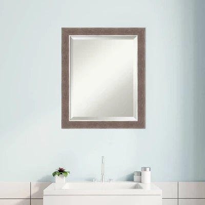 Noble Mocha Framed Bathroom Vanity Wall Mirror - Amanti Art 7 Noble Mocha Framed Bathroom Vanity Wall Mirror - Amanti Art - Image 7